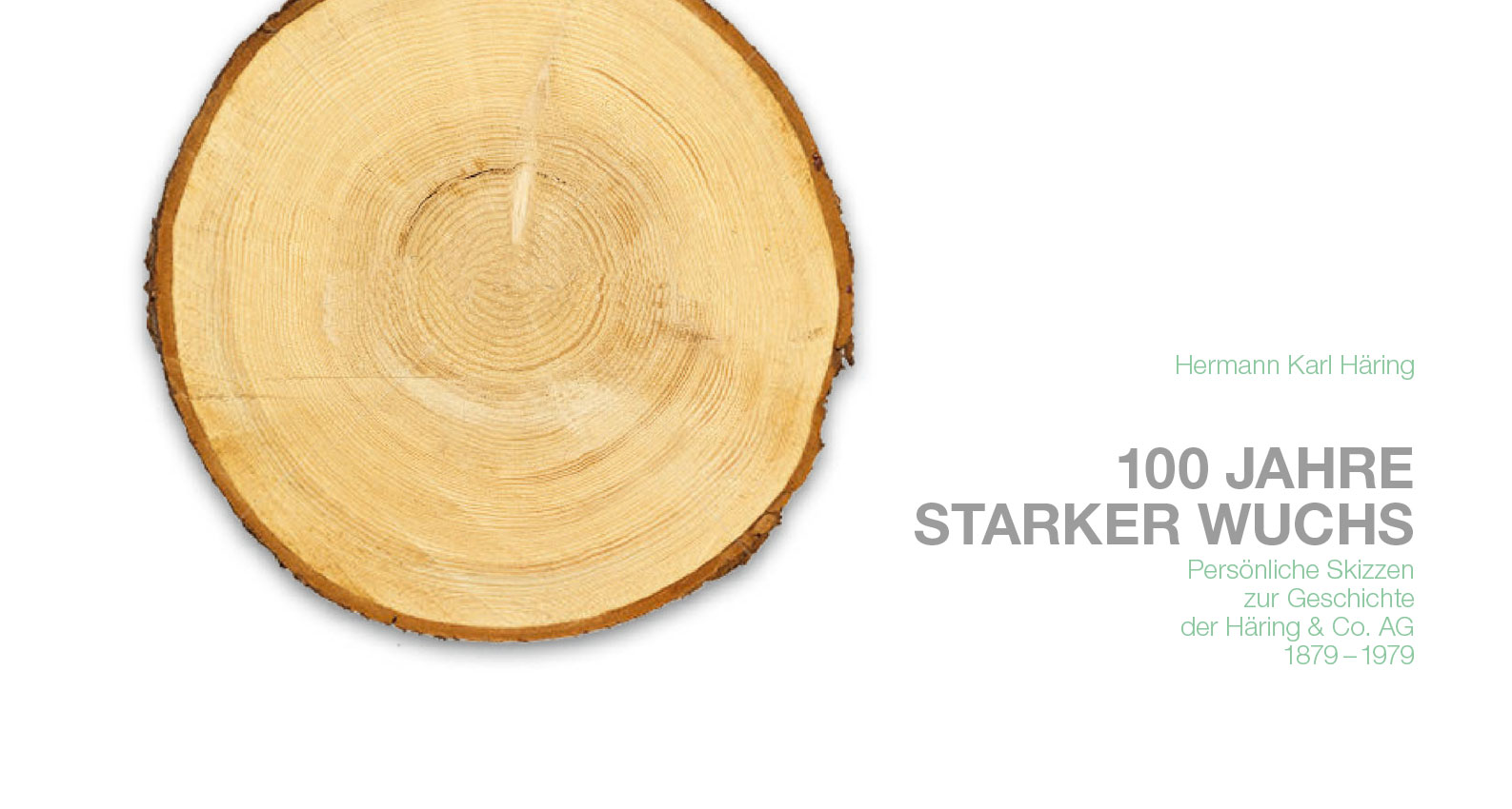 Jubiläumspublikation für Holzbauunternehmen Häring von dialogika